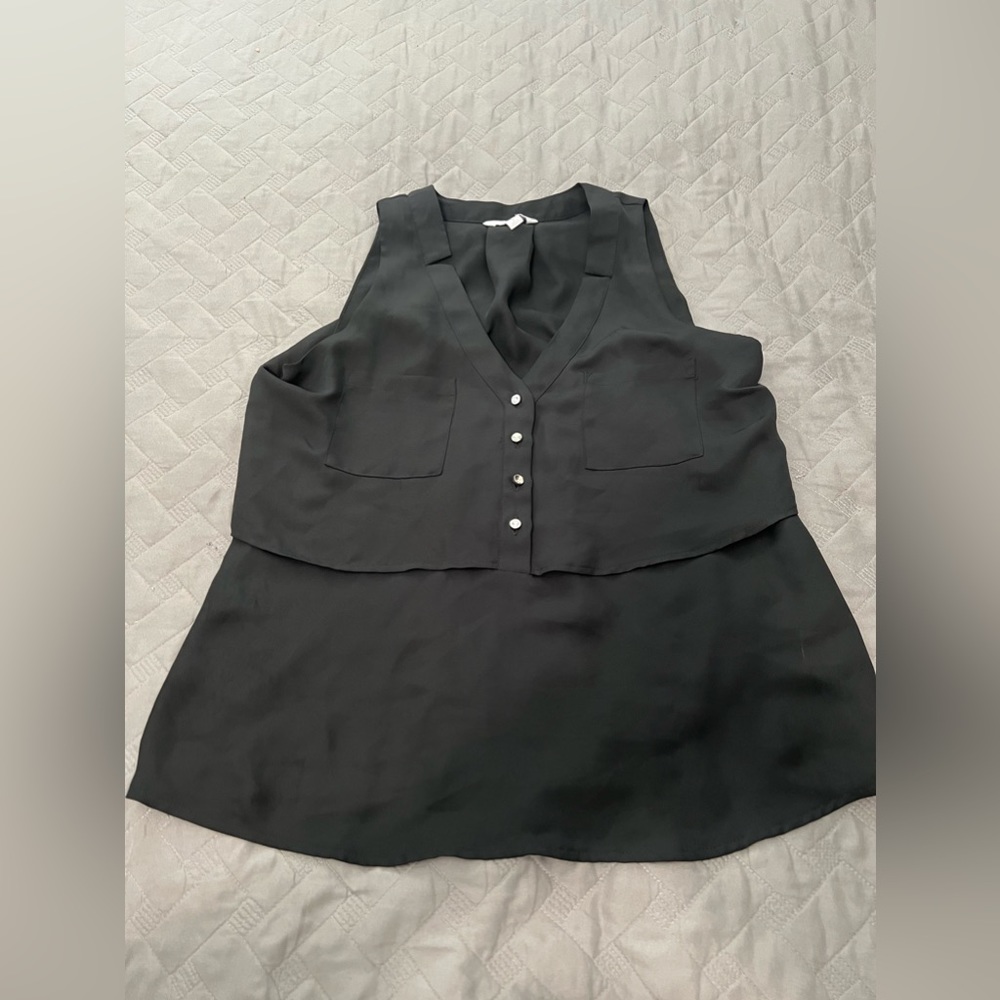 Candies black blouse size (S)